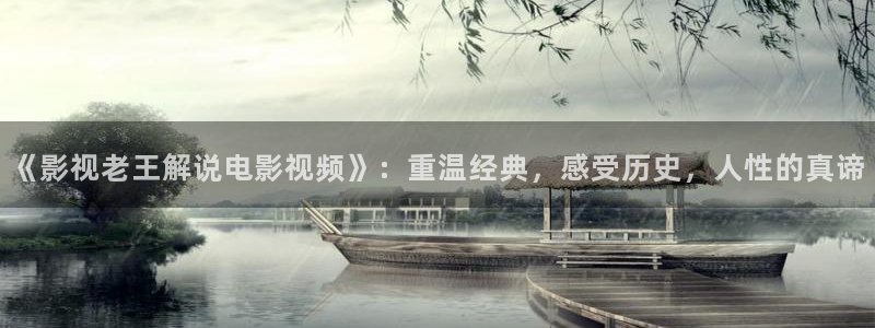 新视觉4410影院：《影视老王解说电影视频》：重温经典，感受历史，人性的真谛