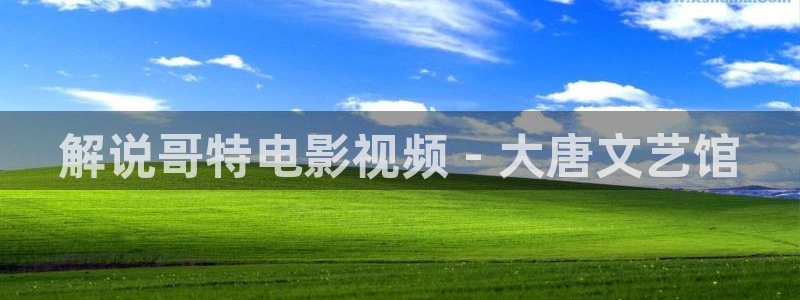 新视觉影院网2024：解说哥特电影视频 - 大唐文艺馆